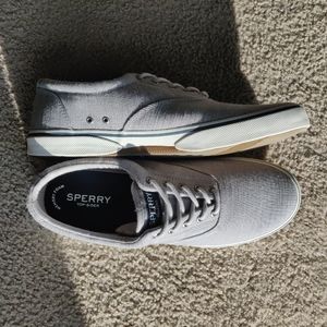 Mens size 14 Sperry Top-Siders Baja Gray